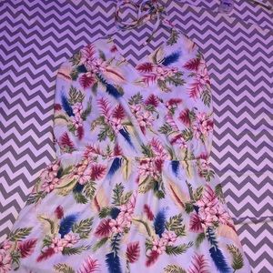 flowered romper